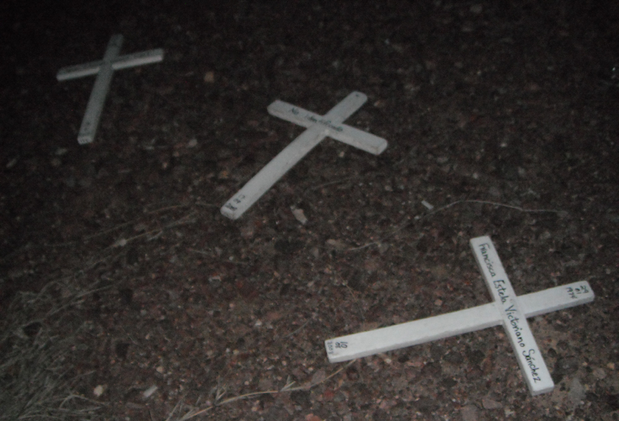 260 White Crosses - Laying Down